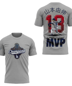 Los Angeles Dodgers Yamamoto MVP World Series Champions 2025 T-Shirt