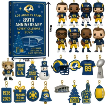 Los Angeles Rams 89th Anniversary Advent Calendar 2025