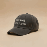 Make Hell Great Again Cap Charcoal