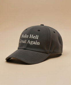 Make Hell Great Again Cap Charcoal