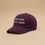 Make Hell Great Again Cap Midnight Plum