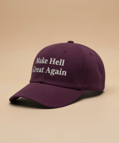 Make Hell Great Again Cap Midnight Plum