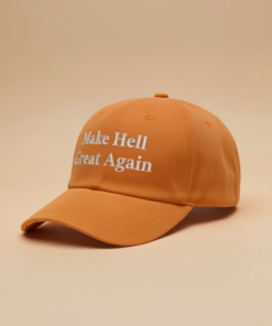 Make Hell Great Again Cap Solar Flare Orange