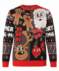 Merry Jinglejoy Ugly Christmas Sweater 2025