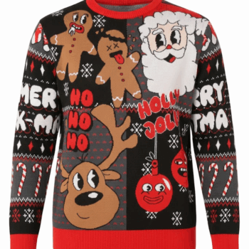 Merry Jinglejoy Ugly Christmas Sweater 2025