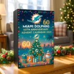 Miami Dolphins 60th Anniversary Advent Calendar 2025