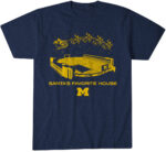Michigan Football Santa’s Favorite House Shirt