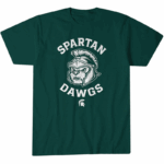 Michigan State Basketball Spartan Dawgs T-Shirt