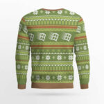 Microsoft Windows Ugly Holiday Sweater Brown And Green 2025
