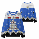 Minesweeper Tree Ugly Christmas Sweater 2025 1 Minesweeper Tree Ugly Christmas Sweater 2025