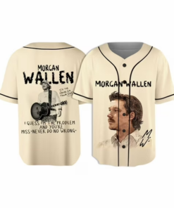 Morgan Wallen Tour 2025 Baseball Jersey