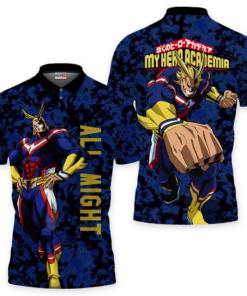 My Hero Academia All Might Polo Shirt