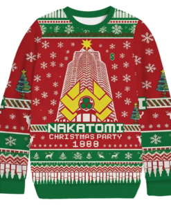 Nakatomi Corporation Christmas Party 2025 Christmas Ugly Sweater
