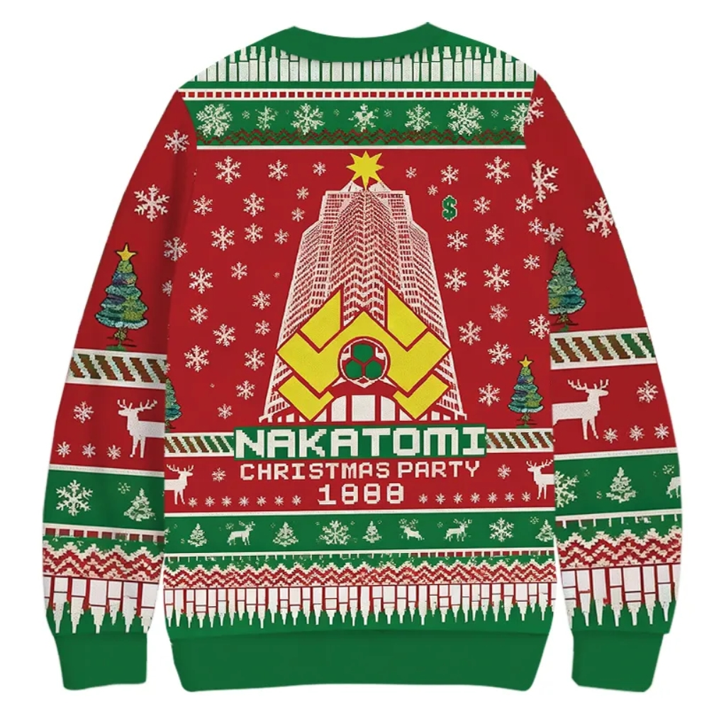 Nakatomi Corporation Christmas Party 2025 Christmas Ugly Sweater Nakatomi Corporation Christmas Party 2025 Christmas Ugly Sweater