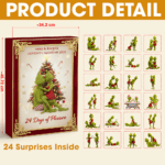 Naughty Green Couple Christmas Advent Calendar 2025