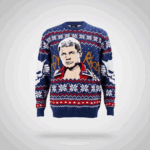 Navy-White Cody Rhodes American Nightmare Holiday Ugly Sweater 2025 1 Navy-White Cody Rhodes American Nightmare Holiday Ugly Sweater 2025