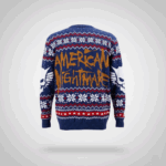 Navy-White Cody Rhodes American Nightmare Holiday Ugly Sweater 2025