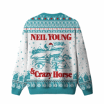 Neil Young & Crazy Horse Ugly Christmas Sweater 2025