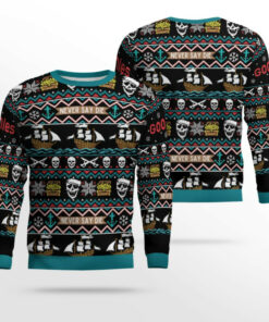 Never Say Die The Goonies Ugly Christmas Sweater 2025