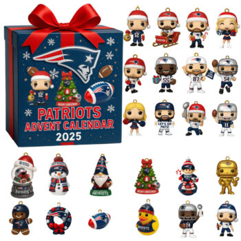 New England Patriots Advent Calendar 2025-24 Days