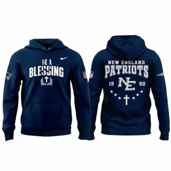 New England Patriots x Drake Maye BE A BLESSING Edition Hoodie