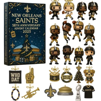 New Orleans Saints 58th Anniversary Advent Calendar 2025