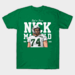 Nick Mangold The Legend 1984-2025 Green T-Shirt