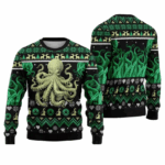 Octopus Ugly Christmas Sweater 2025