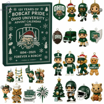 Ohio Bobcat 131 Years 1894-2025 Forever A Bobcat Advent Calendar
