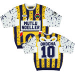 Okocha 10 Mutlu Noeller Football Ugly Christmas Sweater 2025