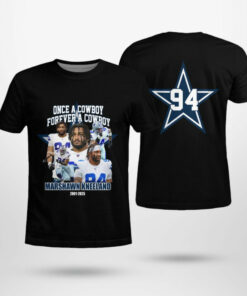 Once A Cowboy Forever A Cowboy Marshawn Kneeland 2001-2025 T-Shirt