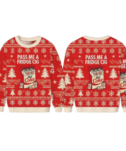 Pass Me A Fridge Cig Shirt Ugly Christmas Sweater 2025