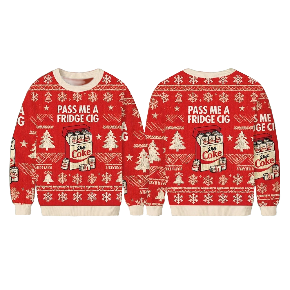 Pass Me A Fridge Cig Shirt Ugly Christmas Sweater 2025 Pass Me A Fridge Cig Shirt Ugly Christmas Sweater 2025
