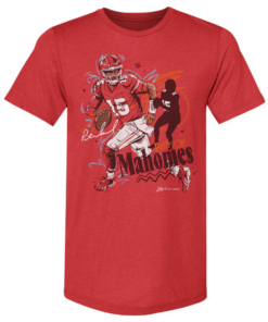 Patrick Mahomes Kansas City Scribble T-Shirt