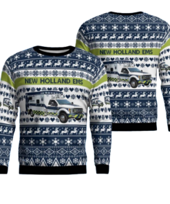 Pennsylvania New Holland Ems Ugly Christmas Sweater 2025