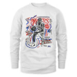 Philadelphia 76ers Mitchell & Ness Chalked Up T-Shirt Allen Iverson
