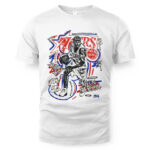 Philadelphia 76ers Mitchell & Ness Chalked Up T-Shirt Allen Iverson