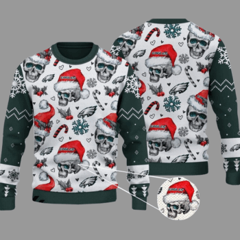 Philadelphia Eagles Ugly Christmas Sweater 2025