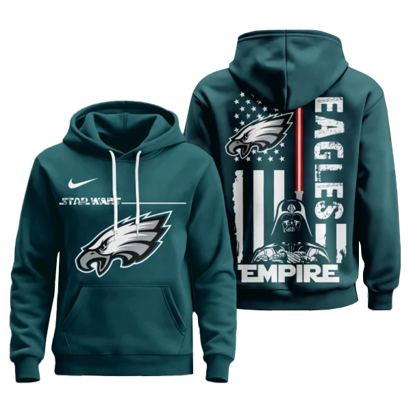Philadelphia Eagles x Star Wars Empire Hoodie Philadelphia Eagles x Star Wars Empire Hoodie