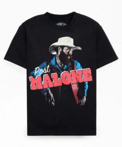 Post Malone Cowboy Hat T-Shirt