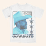 Post Malone Merch Post Malone X Dallas Cowboys Photo T-Shirt