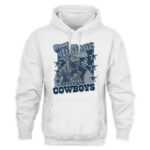 Post Malone White Dallas Cowboys Arlington Concert T-Shirt