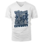 Post Malone White Dallas Cowboys Arlington Concert T-Shirt