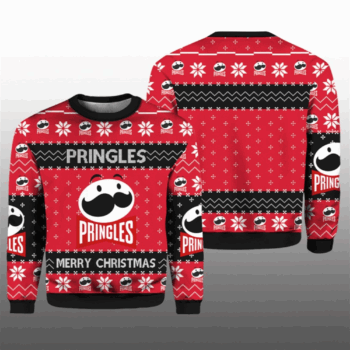 Pringles Snack Brand Ugly Christmas Sweater 2025