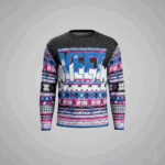 ProSphere Black Jey Uso Holiday Ugly Christmas Sweater 2025 1 ProSphere Black Jey Uso Holiday Ugly Christmas Sweater 2025