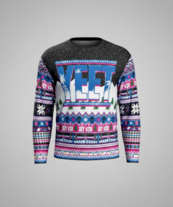 ProSphere Black Jey Uso Holiday Ugly Christmas Sweater 2025