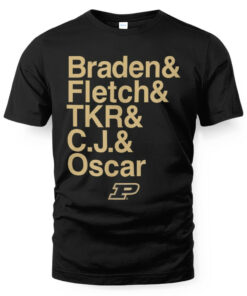 Purdue Basketball Ampersand Stars 2025-26 T-Shirt