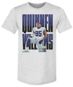 Quinnen Williams Dallas Name Retro T-Shirt