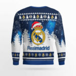 Real Madrid Merry Christmas Ugly Sweater 2025