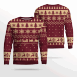 Red Bull Racing Christmas Ugly Sweater Deep Red